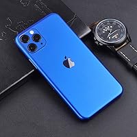 for iPhone 11pro max Skin Wrap Protector,Tectom 2 Pack Ultra-Thin Water-proo Anti Scratch Back Sticker Decals Protective Film for Apple 11PM (Blue, iPhone 11 pro max)