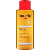 Eucerin Skin Calming Dry Skin Body Wash - 8.4 oz, Pack of 6