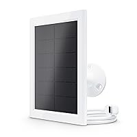 Arlo Essential Solar Panel Charger (2nd Generation) - Arlo Certified Accessory - Works with Essential Outdoor Camera and Essential Outdoor XL Camera (2nd Generation), White - VMA6600