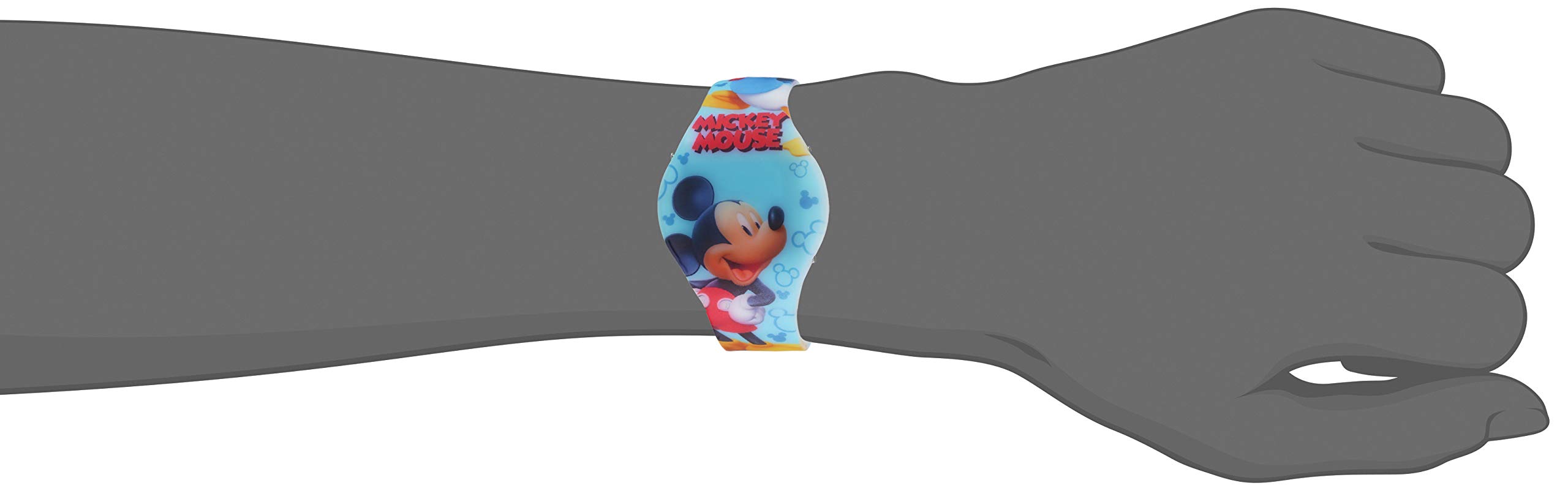 Disney Kids' MCH3400 Mickey Mouse Allover Print Digital Watch
