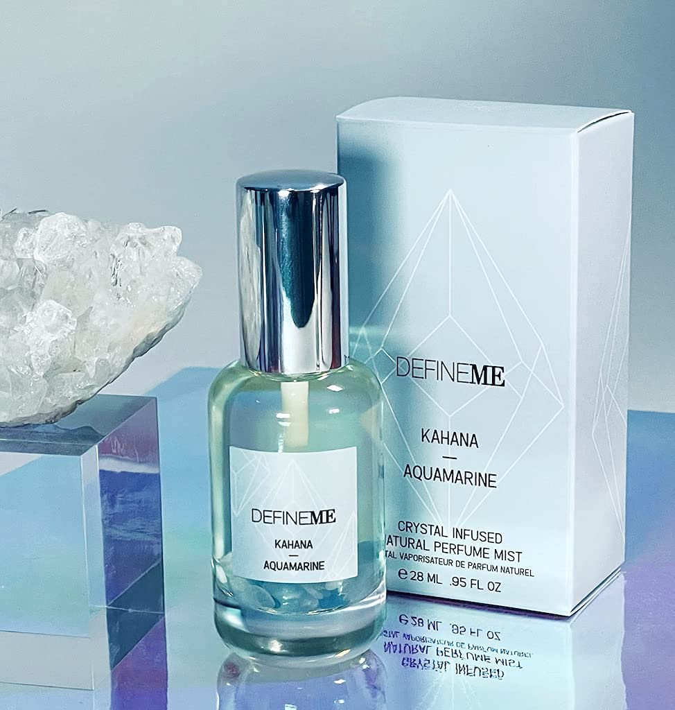 DefineMe Crystal Infused Perfume Gift Set - Includes one bottle of each scent Sofia Isabel and Kahana, 0.95 FL OZ each