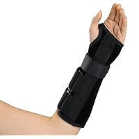 Medline ORT18110RL Wrist and Forearm Splint, Right, Large