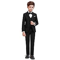 Boys Suit, Ring Bearer Outfit, Slim Suits for Boys