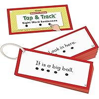 Really Good Stuff EZRead Dolch Pre-Primer Tap & Track™ Sight Word Sentences | Ages 5-7, Kindergarten and Up, Phonics Activity, Reading Game, Flash Cards, Learning