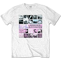 Jam Men's Sound Affects Slim Fit T-Shirt Small White