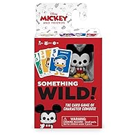 Something Wild! Disney Mickey & Friends with Mickey Mouse Pocket Pop! Card Game for 2-4 Players Ages 6 and Up