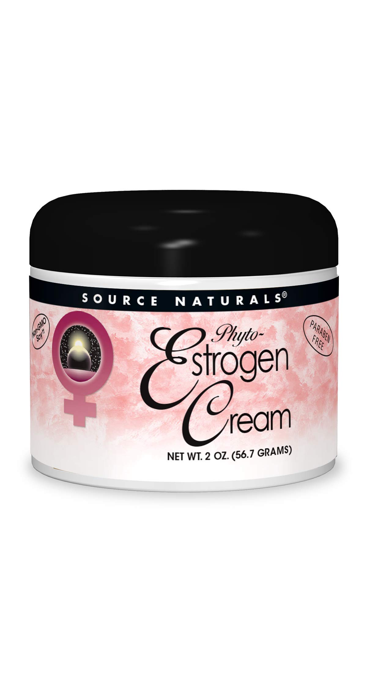 Source Naturals Phyto-Estrogen Cream, Paraben-Free - 2 oz Cream