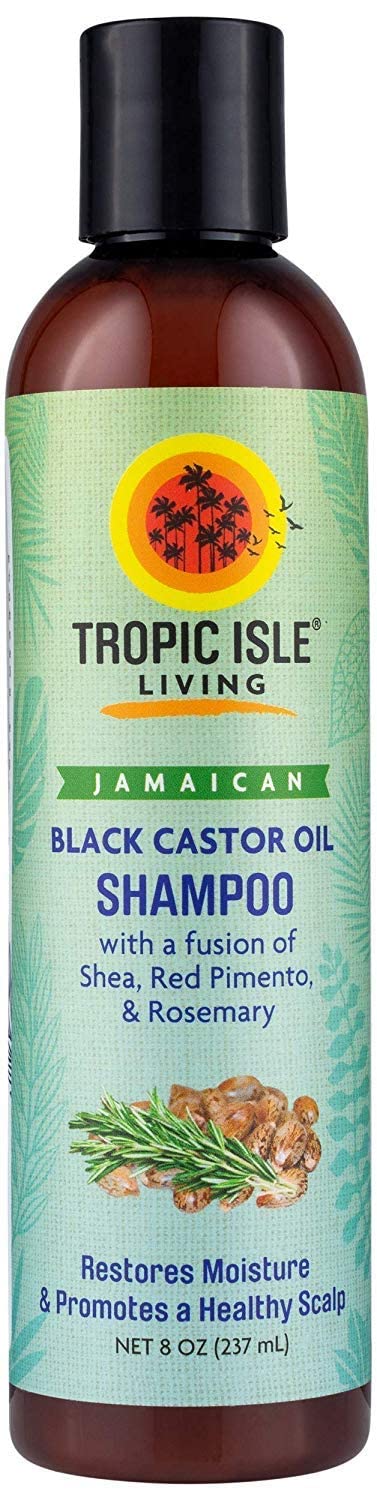 Tropic Isle Living Jamaican Black Castor Oil Shampoo+Conditioner+Leave-In Detangler