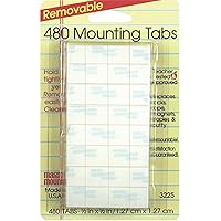 480 Mounting Tabs--Removable, 1/2