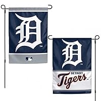 Wincraft MLB Detroit Tigers 12x18 Garden Style 2 Sided Flag, One Size, Team Color