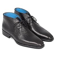 Paul Parkman Men's Chukka Boots Black (ID#FG55-BLK)