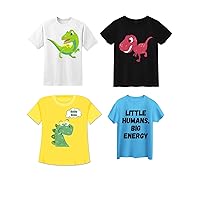 Roma Boys 4-Pack Printed T-Shirts, Tshirt for Boys, Boy's Tshirts, Boy Tshirts Kids Tshirt