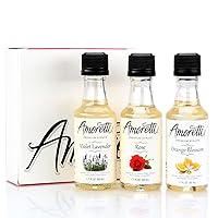 Amoretti - Floral Syrups 3 Pack