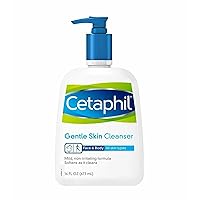 Gentle Skin Cleanser for All Skin Types 16 Fl Oz (Pack of 3)