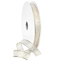 Morex Ribbon 1401.03/50-634 Metallic Harmony Ribbon, 5/8