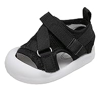 Kids Sandals Baby Boy Girl Canvas Solid Color Breathable Soft Sole Sandals Children Sport Shoes for School or Daily