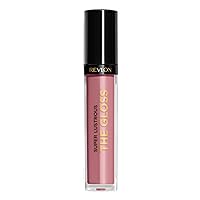 Revlon Lip Gloss, Super Lustrous The Gloss, Non-Sticky, High Shine Finish, 306 Taupe Luster, 0.13 Oz