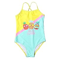 Dresses Swimsuits Girl Toddler Baby Piece Swimsuit Beach Bathing Suit Pineapple Swimwear Fruit 1 Girl's Bathing
