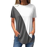 Summer Tops for Women Cropped Tshirts Shirts for Women Pineapple Shirt Black Tshirts for Women Custom Shirts Loose Shirts for Women Button Up Crop Tops Black Cropped Tank Grey L