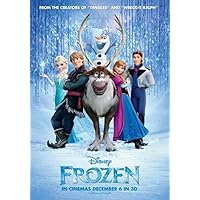 FROZEN (2013) Original Authentic Movie Poster 27x40 - DS - Kristen Bell - Idina Menzel - Jonathan Groff - Josh Gad