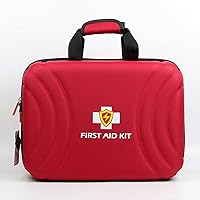 Portable Multifunctional First Aid Kit, Outdoor Travel Emergency Kit, Earthquake Disaster Relief Medical Rescue Kit, for Home Outdoor,Red