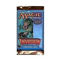 1 (One) Pack of Magic the Gathering MTG Invasion Booster Pack (Out of Print)