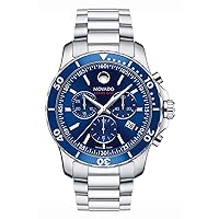 Movado Series 800 Quartz Blue Round Dialen's Watch - 2600141, Blue, Classic