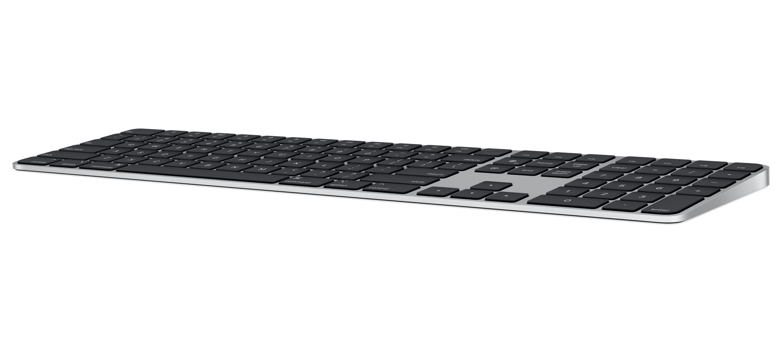 Apple Magic Keyboard with Touch ID and Numeric Keypad: Wireless, Bluetooth, Rechargeable. Works with Mac Computers with Apple Silicon; US English - Black Keys