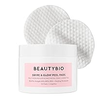 BeautyBio Swipe & Glow Peel Pads. 50 Resurfacing Facial Wipes