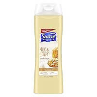 Essentials Body Wash For Moisturized & Pampered Skin, Milk and Honey with Vitamin E 15 oz Suave Essentials Body Wash For Moisturized & Pampered Skin, Milk and Honey with Vitamin E 15 oz