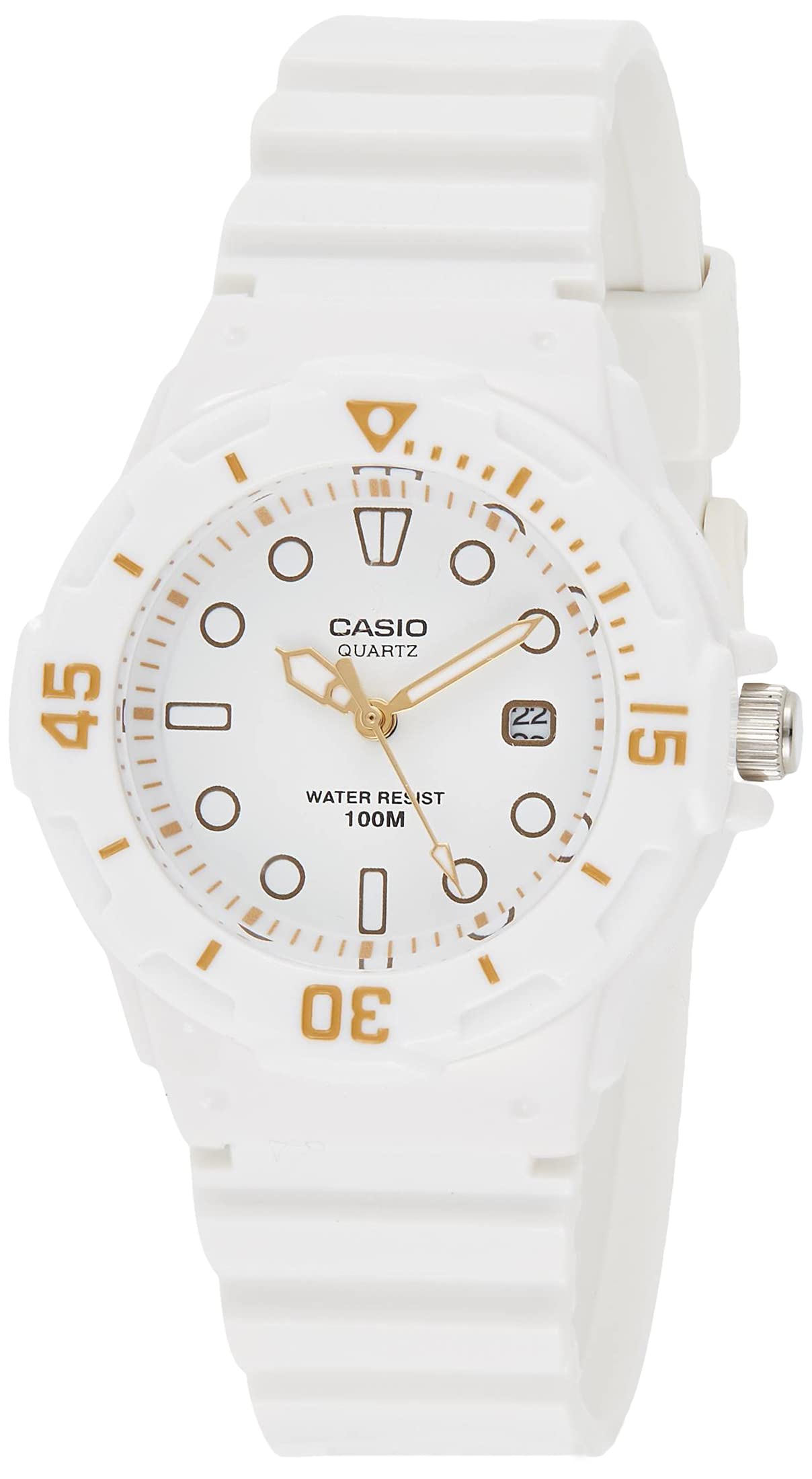 Casio Women's LRW-200H-2BVCF Stainless Steel Watch Resin Band