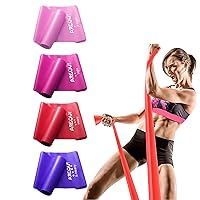 Resistance Bands Set, Exercise Bands for Physiotherapy Strength Training Yoga, Pilates, Stretching