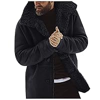 DuDubaby Men's Casual Hoodie Long Sleeve Sweatshirt Jacket Plush Jacket Sweater Top