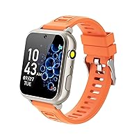 Smart Watch for Kids with 24 Puzzle Games HD Touch Screen Camera Video Music Player Pedometer Alarm Clock Flashlight 12/24 hr Kids Watches Gift for 4-12 Year Old Boys Girls Toys