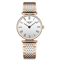 Women Quartz Watch with Rhinestone Dial Analog Display and Stainless Steel Band