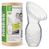 Haakaa Silicone Breastfeeding Manual Breast Pump Milk Pump 100% Food Grade Silicone BPA PVC and Phthalate Free