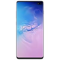 Samsung Galaxy S10+ Factory Unlocked Android Cell Phone | US Version | 128GB of Storage | Fingerprint ID and Facial Recognition | Long-Lasting Battery | Prism Blue (SM-G975UZBAXAA)