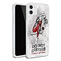 Harley Quinn Already Disturbed Protective Slim Fit Hybrid Rubber Bumper Case Fits Apple iPhone 8, 8 Plus, X, 11, 11 Pro,11 Pro Max