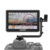 LILLIPUT T5 5 inch Touch Screen Supports HDMI 2.0 4K 60HZ Input 1920x1080 Resolution Camera Field Monitor with 3D LUT HDR