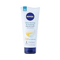 Nivea Skin Firming and Toning Body Gel Cream with Q10, Firming Body Cream, Moisturizing Skin Cream, 6.7 Oz Tube