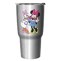Disney JUST Girls 27 oz Stainless Steel Insulated Travel Mug, 27 Ounce, Multicolored