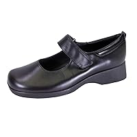Sky Women's Wide Width Leather Mary Jane Shoes