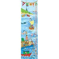 Oopsy Daisy by The Sea Boy by Sharon Furner Growth Charts, 12 by 42-Inch