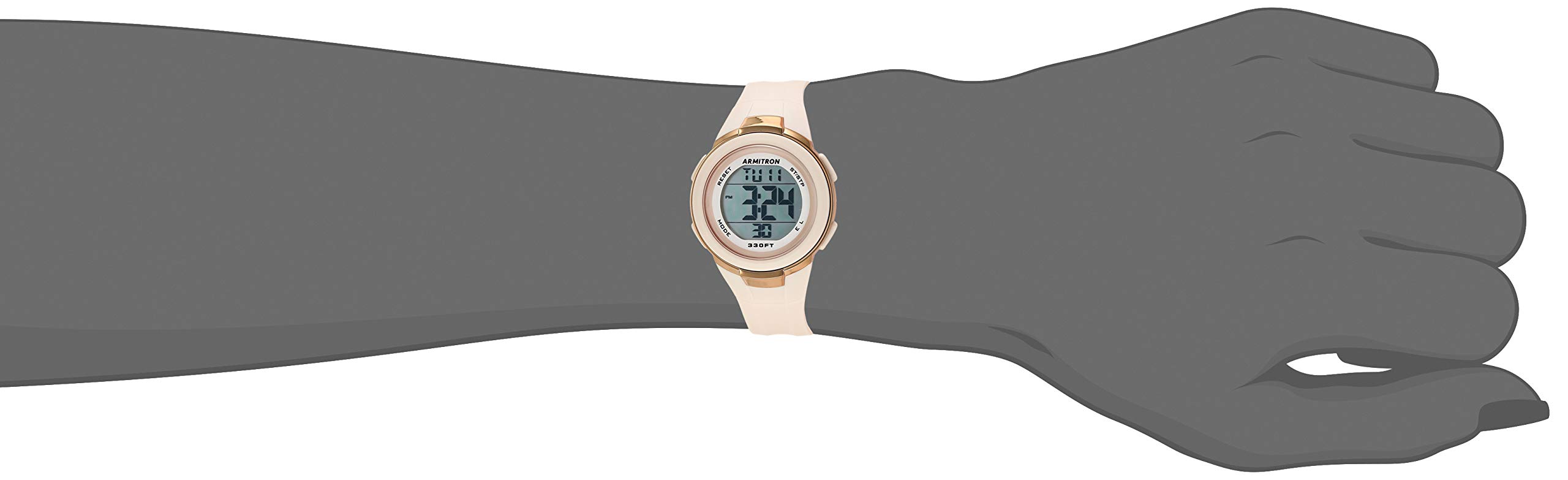 Armitron Sport Unisex Digital Resin Strap Watch, 45/7126