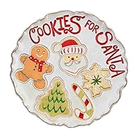 Mud Pie Cookies for Santa Plate, 12