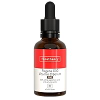 facetheory Regena C30 Pro S2 - Vitamin C Serum, Skin Brightening, Lightweight Morning Serum, Vegan and Cruelty-Free, Made in the UK | Unscented | 1.0 Fl Oz