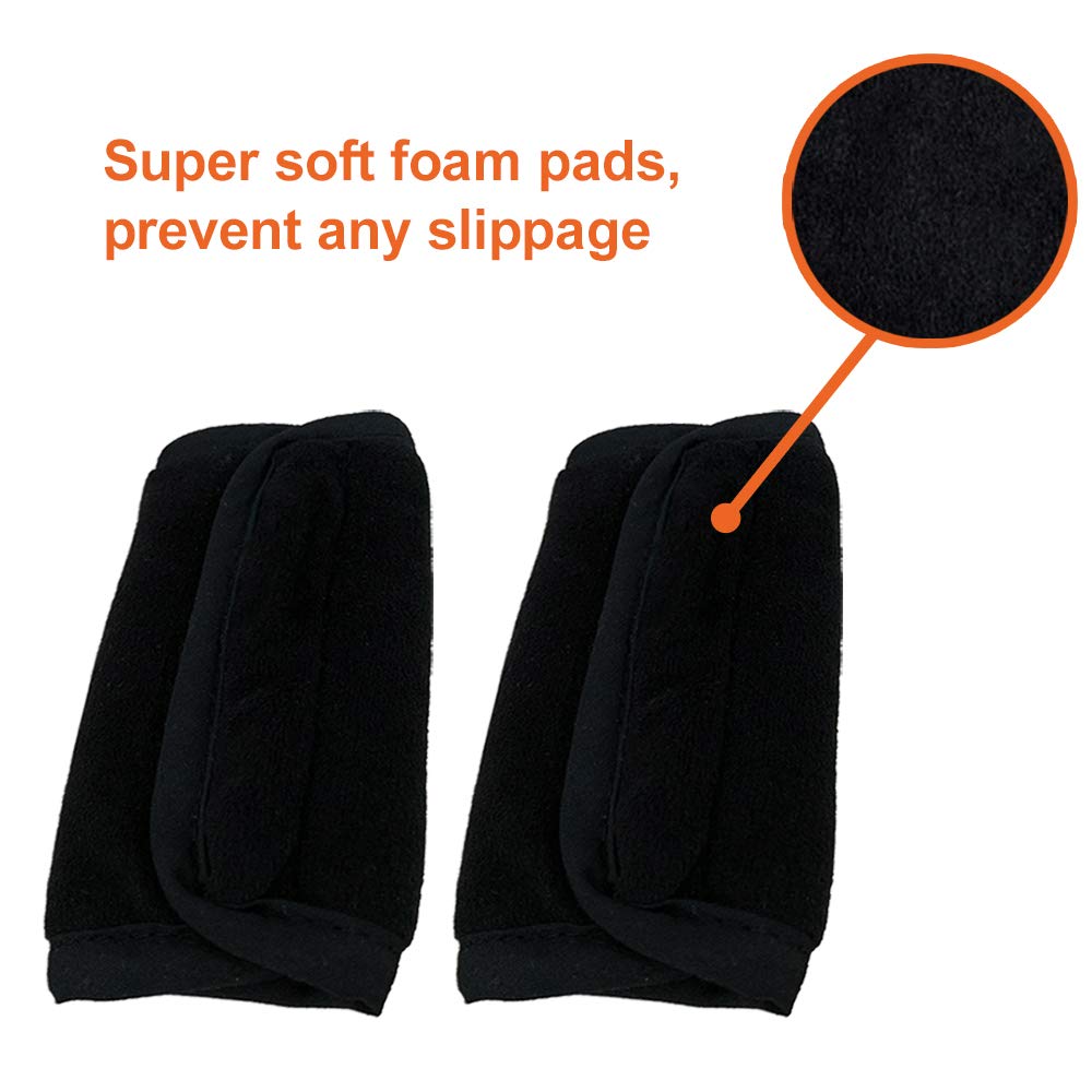 COOLBEBE Car Seat Straps Shoulder Pads for Baby Kids, Super Soft Seat Belt Covers for All Car Seats/Pushchair/Stroller/High Chair