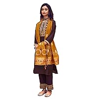 Indian diwali festival Silk & Jaquard Muslim Sharara Garara Punjabi Salwar kameez 6771