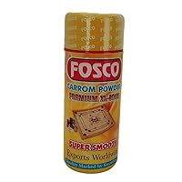 Carrom Powder Smoothing Carrom Board -Powder Ease in Play 100 Gram Count 2, Games Accessories-50g*2