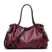MINTEGRA Handbags for Women Hobo Shoulder Bags with Tassel Large Capacity Top Handle Bucket Bags